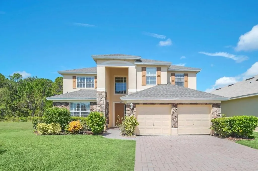 Amazing 5 Bd 4Bt With Pvt, Pool & Spa Near Disney Villa Davenport 0*,
